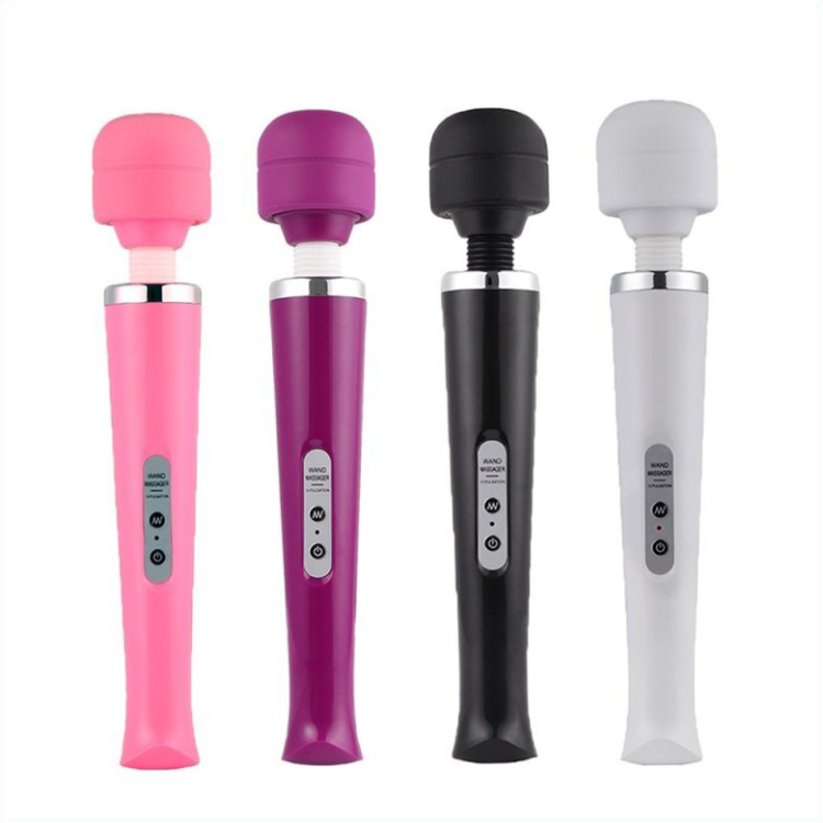 rechargeable 10 speed magic wand massager black