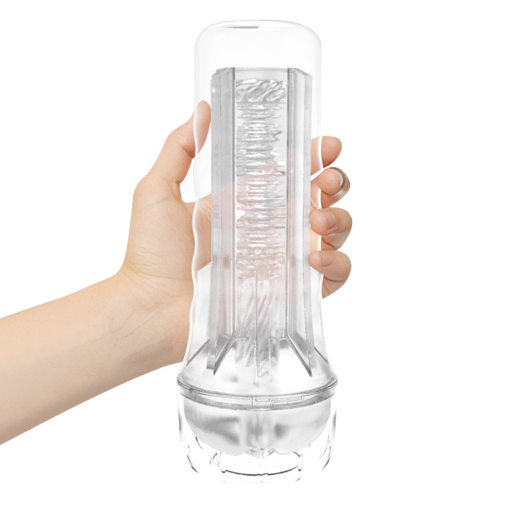 textured tunnel stroker clear