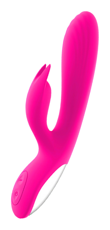 thrusting rabbit vibrator pink