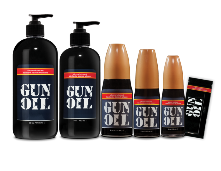 gun oil silicone 8 oz bottle