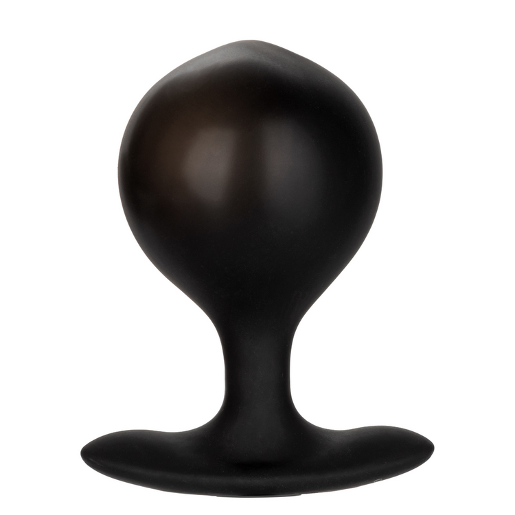 weighted silicone inflatable plug medium