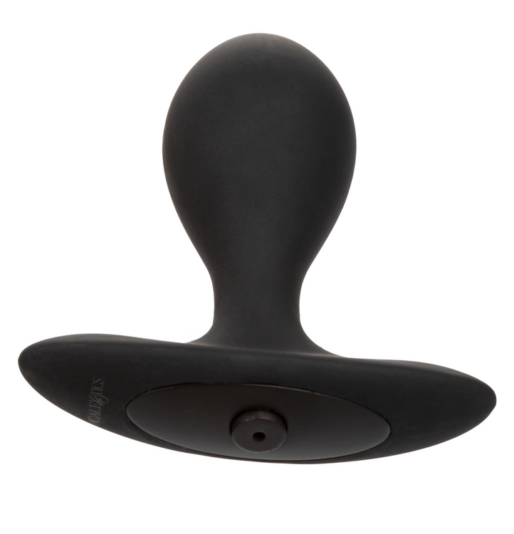 weighted silicone inflatable plug medium