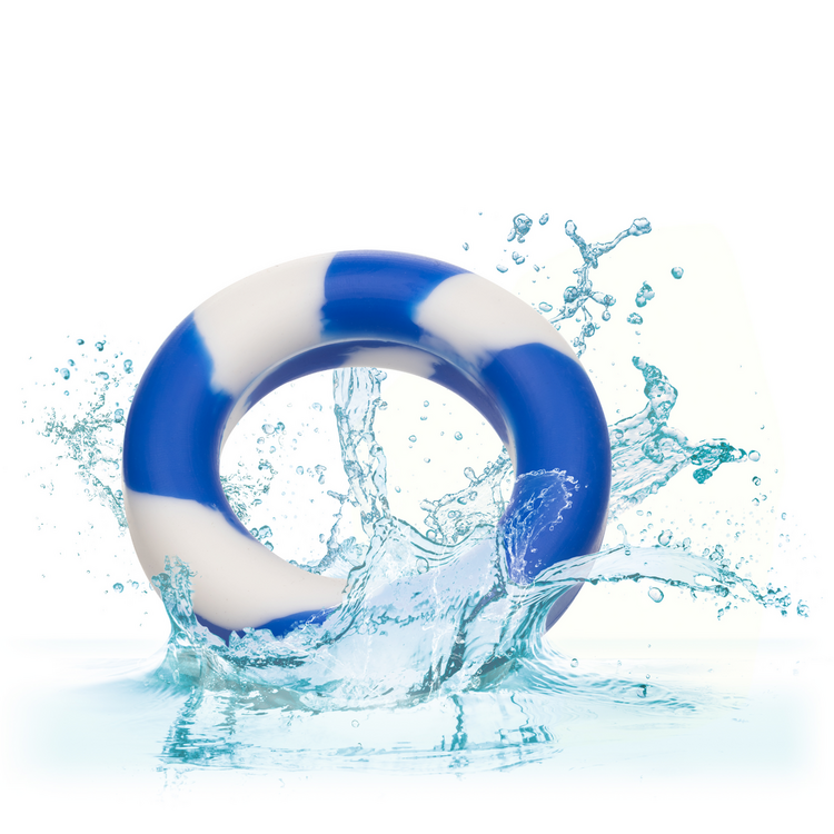 admiral 2 ring set blue and white