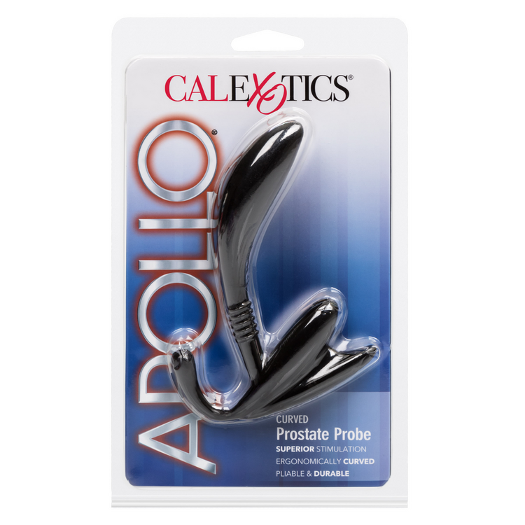 apollo curved prostate probe black