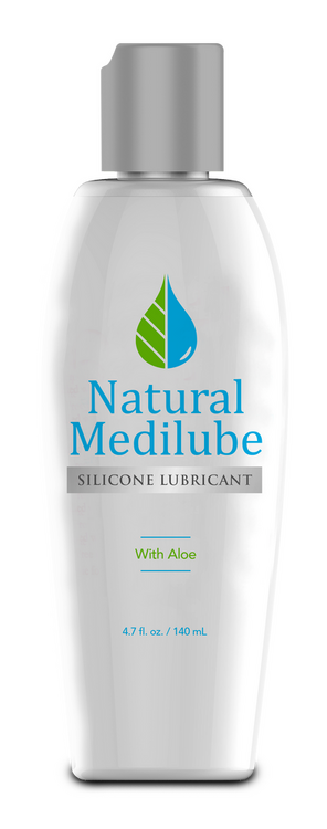 natural medilube silicone based 47 oz