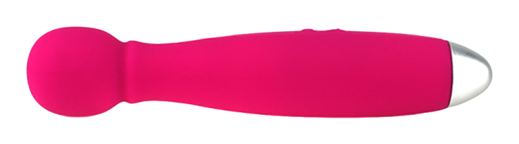 rechargeable g spot wand massager rose red