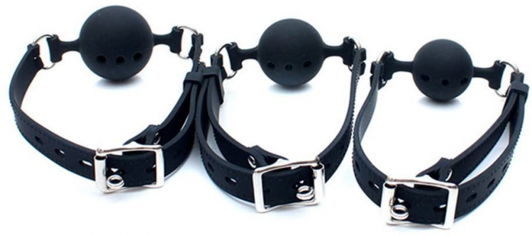 breathable ball gag small