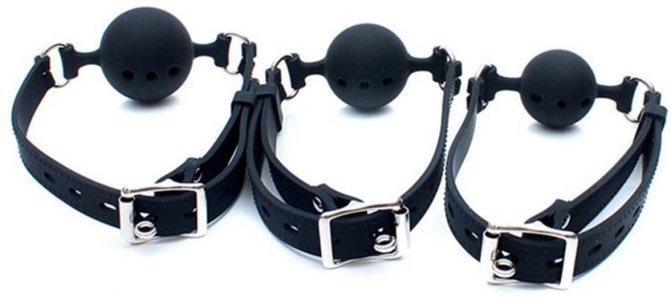 breathable ball gag medium
