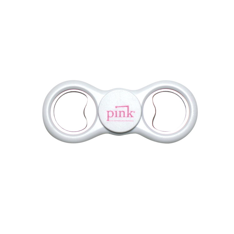 pink bottle opener fidget spinner pink
