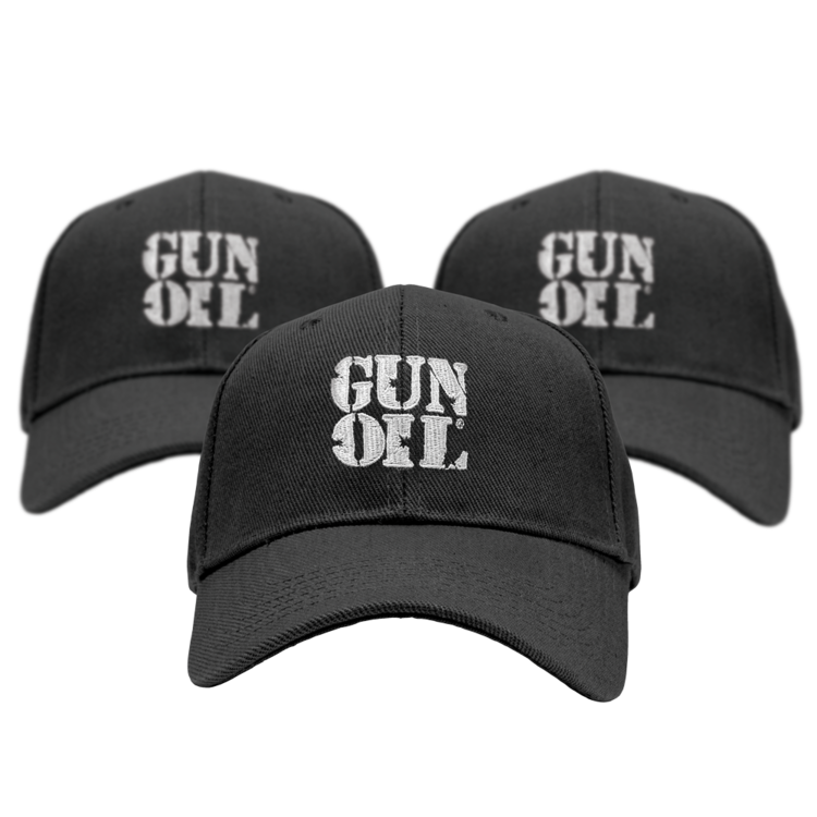 gun oil hat black