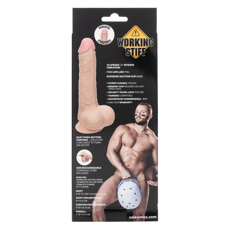 working stiff the vibrating quarterback flesh