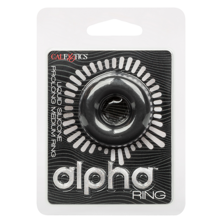 alpha liquid silicone prolong cock ring medium