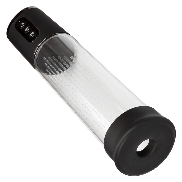 peak rechargeable penis pump black