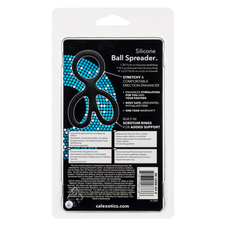 silicone ball spreader black