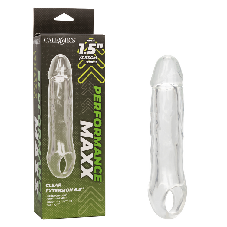 performance maxx penis extension 65 clear