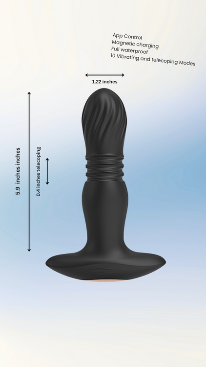 telescoping butt plug tele plug